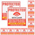 thumbnail image 2 of 30 Sheets of Household Window Warning Sticker Protection Alert Security System Window Sign Sticker, 2 of 6