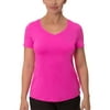Impact by Jillian Michaels Women's Performance Stretch Compression T-Shirt with Mesh Detail