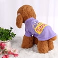thumbnail image 3 of Camiseta para mascotas, ropa para cachorros, gato, chaleco, disfraz, atuendos, #18, M, 3 of 7