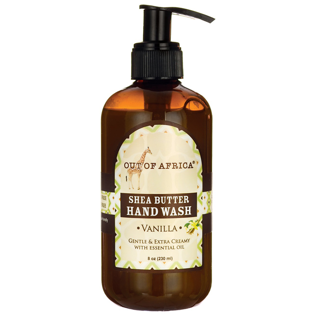 Out of Africa Pure Shea Butter Hand Wash Vanilla 8 oz Liquid