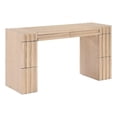 thumbnail image 1 of Meridian Furniture Stanton Natural Solid Wood Console Table, 1 of 14