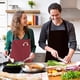 thumbnail image 4 of Delantales ajustables con pechera y bolsillos, delantales de cocina para hombres y mujeres, delantal de Chef para hornear al aire libre, 2 unidades, 4 of 5