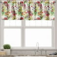 thumbnail image 3 of Ambesonne Garden Art Valance & Curtain, Watercolor Peony, 55"x45", Multicolor, 3 of 6