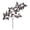 Black-L, variant on huayou Halloween Foliage Stem, Black Artificial Leaf Spray For Vase Filling, Gothic Scene Layout, Indoor Space Arrangement, 19.69 X 11.81 inch