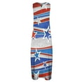thumbnail image 4 of Wycnly Womens Dresses for 4th of July Loose Pocket Swing Hem Independence Day Graphics Patriotic Tank Long Dresses Sleeveless V-Neck Star Print Maxi 2025 Summer Casual Dress Gray m, 4 of 5