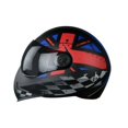 thumbnail image 2 of SB-50 Adonis Ross Matt Black & Red Full Face With Clear Visor L Size 600mm, 2 of 5