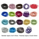 thumbnail image 2 of Minnieouse 10 piezas de bandas para el cabello Topknot, diadema de moda, tocado sólido decorativo, soporte Universal para cola de caballo, accesorios sin Accesorio para el cabello Oro Minnieouse AP011340-14B, 2 of 6