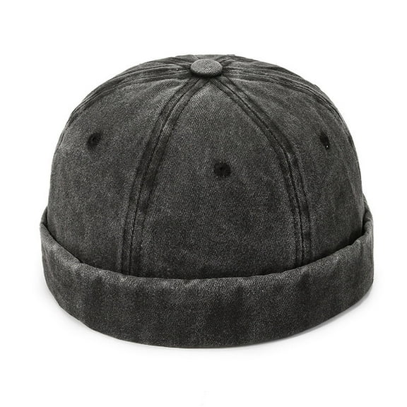 HJYCHN Classic Men's Baseball Cap Adjustable Solid Outdoor Casual Hat All Season Comfortable Daily Wear Black One Size