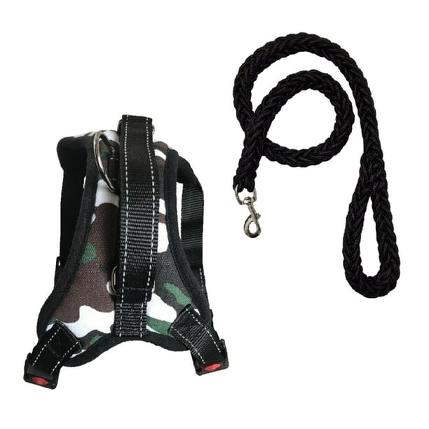 Arnés y correa para perros Chaleco arnés ajustable para perros para pasear M