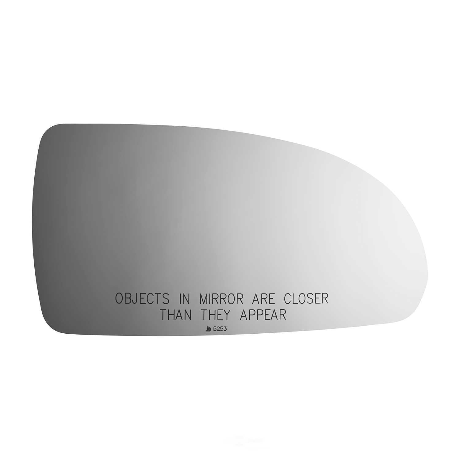 Burco Side View Mirror Replacement Glass - Clear Glass - 5253