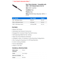 thumbnail image 2 of Rear Shock Absorber - Compatible with 2005 - 2015 Nissan Xterra 4.0L V6 2006 2007 2008 2009 2010 2011 2012 2013 2014, 2 of 2