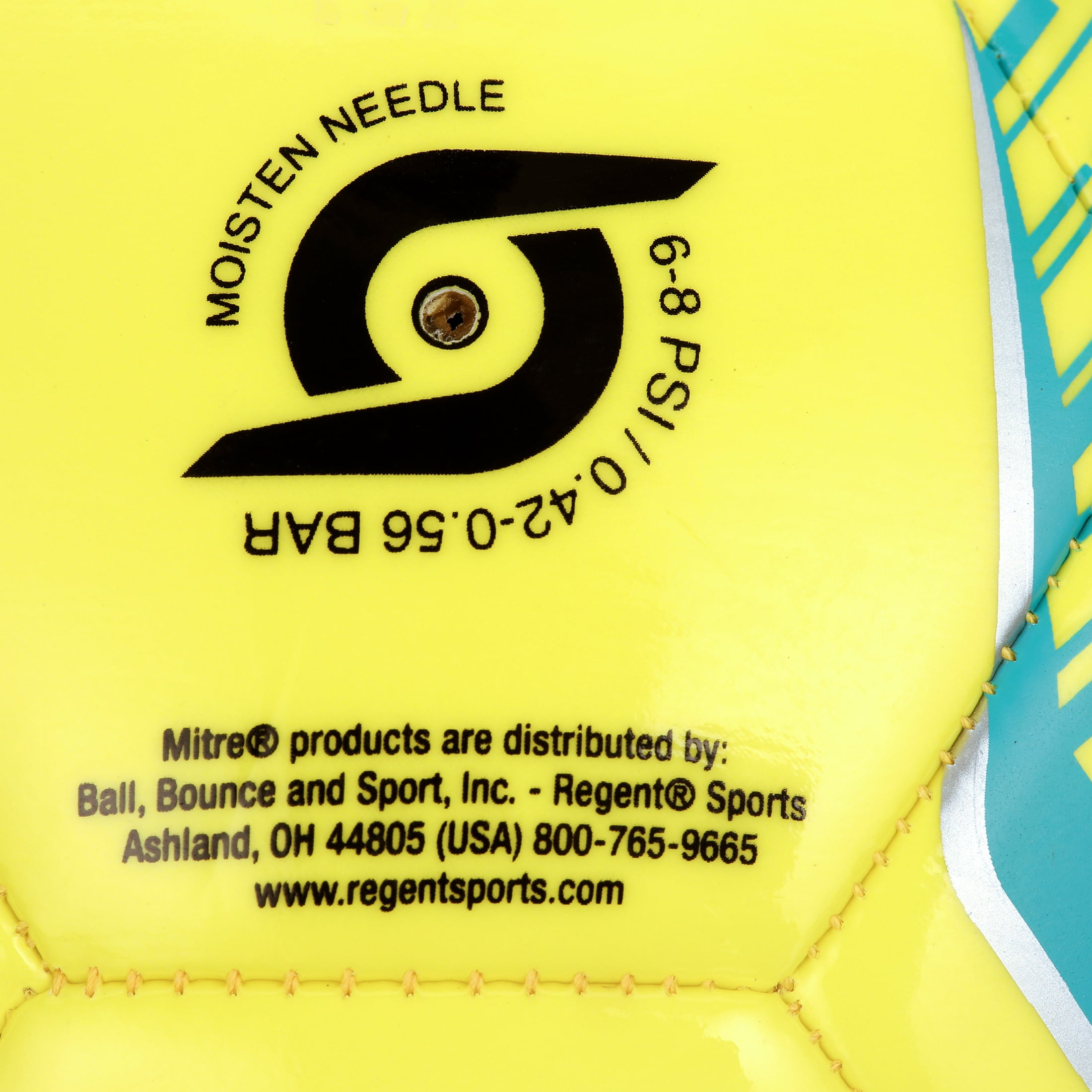 Mitre Impel Soccer Ball, Yellow, Size 5