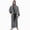 R217-Dark Gray, variant on NOLDARES Mens Fleece Plush Robe with Hood Soft Fluffy Full Length Long with Pockets House Coat(Blue,4XL)