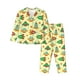 thumbnail image 1 of Fotbe Colorful Outer Space Conjunto de Pijama de Manga Larga para Mujer con Estampado, Ropa de Dormir de 2 Piezas, Conjunto de Casa Suave y Cómodo con Bolsillos-Medium, 1 of 7