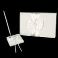thumbnail image 4 of Juego de Canasta de Flores Y Libro de Invitados para Boda Sunnimix Juego de cesta de flores con forma de almohada y libro de visitas, 4 of 6