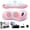 Pink, variant on YuronHome 2026 Upgraded 3-in-1 Electric Neck Shoulder Lumbar Massage Pillow with Heating, Airbag Stretch & Muscle Relief, Back Support for Office Desks, Ideal Mother’s Day and Birthday Gift for Women