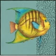 thumbnail image 2 of Goldberger, Jennifer 12x12 White Modern Wood Framed Museum Art Print Titled - Small Tropical Fantasy I, 2 of 4
