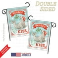 thumbnail image 3 of Breeze Decor BD-XM-G-114154-IP-BO-DS02-US Sealed with a Kiss Winter - Seasonal Christmas Impressions Decorative Vertical Garden Flag - 13 x 18.5 in., 3 of 4