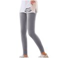 thumbnail image 6 of REALiKUN Fleece Lined Leggings Women High Waist Casual Fall Winter Warm Tights Stretch Soft Comfy Slim Fit Workout Yoga Pants, 6 of 8