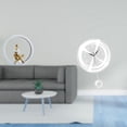 thumbnail image 2 of Estatua de niña,Estatuas de mujeres y niñas,figuritas decorativas elegantes,Escultura de arte abstracto,regalo creativo y moderno para el hogar.,Reloj de pared,Reloj de pared decorativo para, 2 of 8