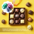 thumbnail image 5 of 3.15 Inch Foil Candy Wrappers, 200 Pcs Chocolate Wrapping Paper for Homemade Caramel DIY Candies Decoration, Dark Silver, 5 of 7