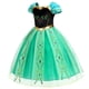 thumbnail image 3 of Vestidos de Anna para niños, vestido de princesa, disfraz de Cosplay para niña, ropa de verano para Halloween, cumpleaños, Carnaval, bata de fiesta, 3 of 4