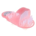 thumbnail image 5 of Bathroom Shower No Bending Feet Brush Foot Cleaning Bristle Slipper-pink, 5 of 5