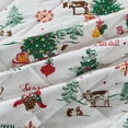 thumbnail image 3 of Christmas Quilt Set - Lightweight, Soft, Seasonal - 3-Piece Reversible Holiday Bedding Set (Twin / Twin XL, Jolly Spirit), 3 of 6