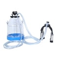thumbnail image 1 of Cubo de ordeño transparente portátil para vacas, máquina de ordeño de productos lácteos, tanque de barril para granjas lecheras, 32 l, 1 of 15