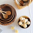 thumbnail image 4 of Good Grade Eco-Friendly Polishing Salad Bowl Japanese Practical Wooden Soup Bowl Kitchen Supplies, 4 of 5