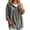 Gray, variant on Guluxicc Women's Hooded Jackets Button Down Drawstring 3/4 Sleeve Casual Hooded Jackets for Fall Winter Lounge Weekend Outerwear