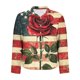 thumbnail image 3 of Neewe Button Down Shirts for Women Dressy Floral Printed Long Sleeve Blouse Business MXsual Work Tops, 3 of 4