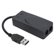 thumbnail image 1 of Módem De Datos USB, Compatible Con Identificador De Llamadas, Antitrueno, 56K, Puertos RJ11 Duales, Módem De Fax USB Para Computadora Portátil Y, 1 of 7