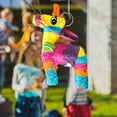 thumbnail image 4 of Mini Piñatas de Burro El Dreidel Company Pequeño Arcoíris Paquete de 3, 4 of 6