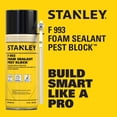 thumbnail image 2 of Spray sellador de espuma expansiva STANLEY F993, 355 ml, huecos y grietas, 2 of 9