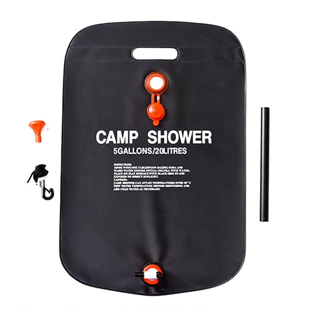 Bolsa de ducha solar LLDYYDS de 20 l, portátil, para acampar al aire libre, ecológica y duradera.
