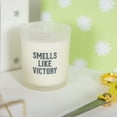 thumbnail image 4 of Victory - Red & Navy - 5.5 oz - 100% Soy Wax Candle with Pom Pom Lid Scent: Tranquility, 4 of 7