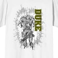 thumbnail image 6 of G.I. Joe Duke Men's White Crew Neck Short Sleeve T-shirt-5XL, 6 of 7
