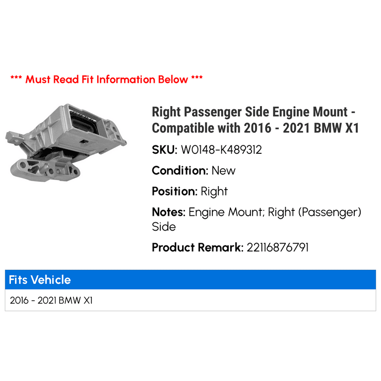 Right Side Kit | BMW X1 2021 Right Side Kit | BMW X1 2021