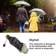 thumbnail image 4 of Kearding Paraguas de sol de acero para mujer, lindo encaje, repuesto europeo, portátil, a prueba de sol, impermeable, para mujer, protector Type3 NO3, 4 of 6