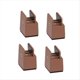 thumbnail image 1 of 4 Piezas de Elevadores de Pies de Silla Ajustables con Abrazadera de Tornillo de 5 cm, Elevadores de Muebles de Cama y Mesas de Sofá Resistentes con Abrazadera de Tornillo, 1 of 5