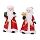 thumbnail image 5 of 2 figuras de Papá Noel, esculturas, regalos navideños, colección creativa decorativa, adornos de mesa para gabinete, vacaciones., 5 of 9