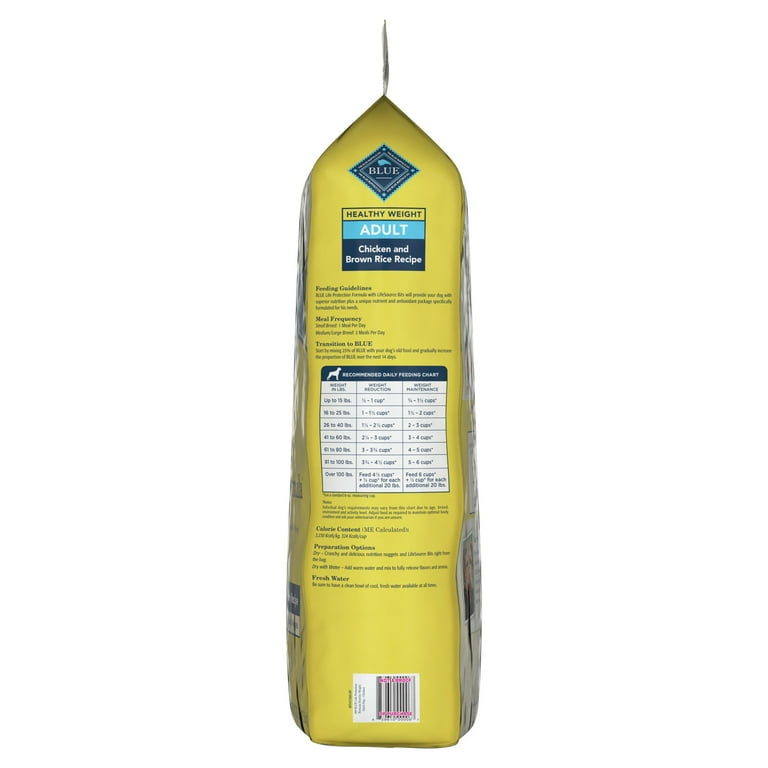 Blue Buffalo Life Protection Formula Healthy Weight Chicken and