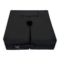 thumbnail image 6 of Square Shaped Water Or Sand Filled Umbrella Base Cantilever Offset Patio Market Umbrella Base Stand(Black), 6 of 9