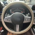 thumbnail image 2 of Silicone Steering Wheel Cover - Sweat-Absorbent Non- Grip, Universal Fit for 14.5-15" Wheels, Summer Fashion, 2 of 4