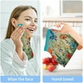 thumbnail image 7 of Wildflowers Washcloths, Soft and Absorbent Cotton Towel, 4 Pack 12 X 12 Inches Premium Quick Dry Face Towel Wash cloth, 7 of 7