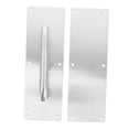 thumbnail image 6 of LABSERRON 2pcs Stainless Steel Push Pull Door Handle Closet Door Pulls With Plate For Multipurpose Design, 6 of 8