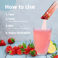 thumbnail image 6 of Electrolyte Powder Drink Mix - Electrolytes Powder Packets - Sugar Free & 0 Calorie - Organic Fruit Liquid Daily Hydrate Packets for Dehydration Relief and Rehydration, Variety 32 Pack, 6 of 8