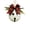White-WH, variant on JJV Giant Christmas Vintage Bell with Bow and Berries, 6 Inch Metal Jingle Bell Large Christmas Hanging Star Cutouts Ornament for Fireplace and Tree