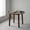 Brown, variant on Topcobe 35 Inch Round Dining Table with Rubber Wood Legs and Marble-textured Veneer Tabletop, Modern Furniture for Indoor, Table for Living Room-Black